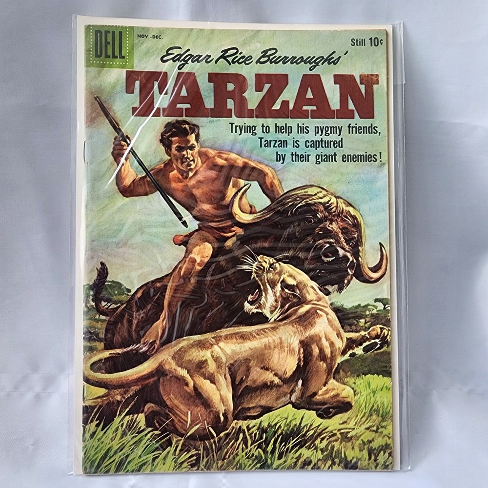 Tarzan Dell Comics Nov-Dec 1959 Issue‎ Vintage Collectible Edgar Rice Burroughs
